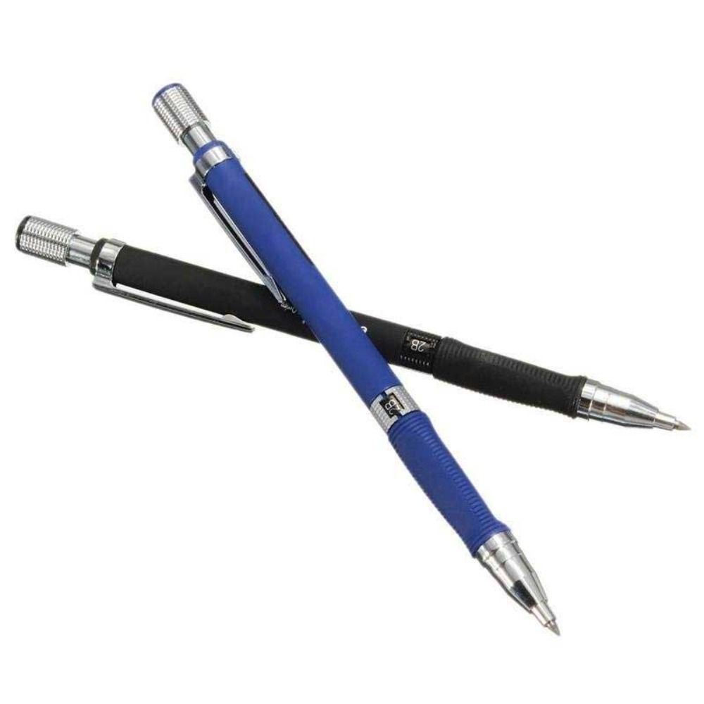 2mm Lead Mechanical Draft Pencil Drawing 2.0mm Lead Pencils 2B Drawing Sketch Exam Spare Stationery
