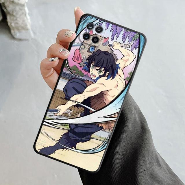 Чехол для телефона Samsung Galaxy A70 A70s A50 A30s A04s A20s A20e A02 A02s A03 A42 M31 M13, чехол аниме Demon Slayer Nezuko Tanjirou