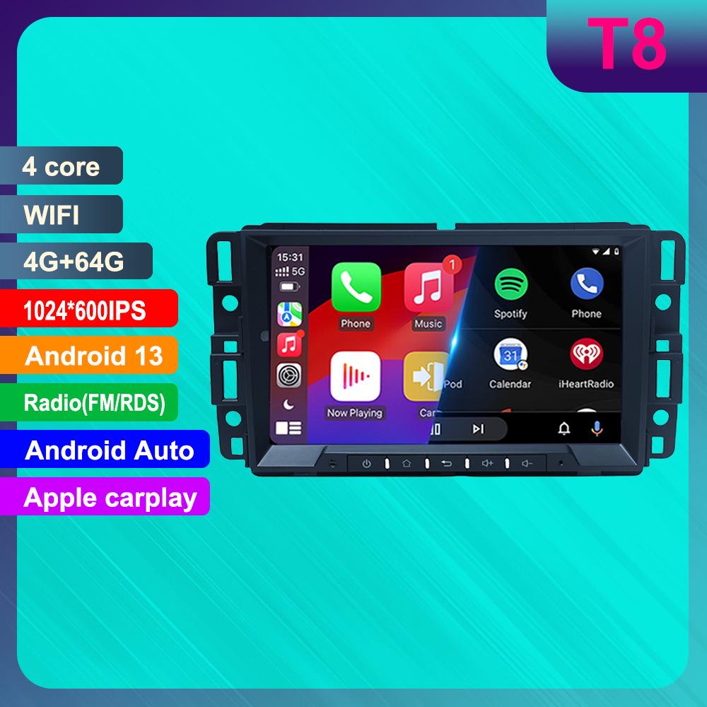 Chevrolet GMC Навигация в автомобиле Android GPS HD Камера заднего вида и CarPlay Плеер