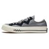 (WMNS) Chuck 1970-х Кожаные Низкие Серый Черный Женские 566137C