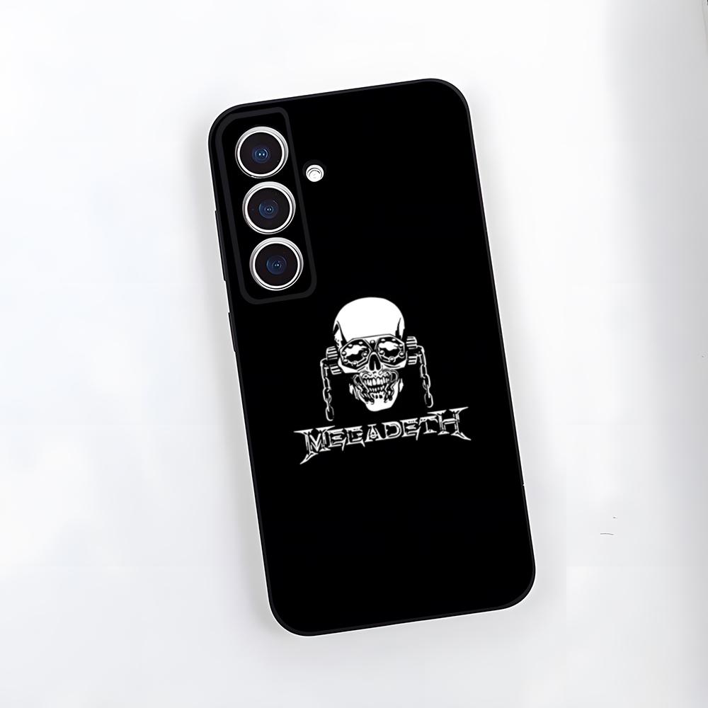 Rock Megadeth Music Phone Case For Samsung A25 A13 A33 5G A54 A36 A35 A56 A52 A14 Shockproof Soft Cover