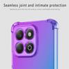 Для Honor 200 Smart 200pro Honor200 Lite X7C 4G Чехол Радужный градиент Противоударные чехлы для телефонов Силиконовый мягкий TPU Airbag Полупрозрачный противоударный чехол