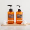 KUNDAL Pure Body Wash 2 Piece Set Acacia Moringa 1058ml, корейская косметика с приятным ароматом