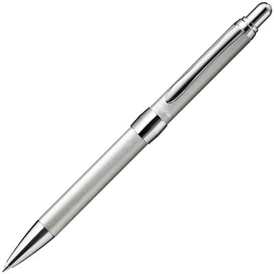 PENTEL Шариковая ручка Vicuna EX2, серебристый корпус, масляные чернила, BX2007Z,
