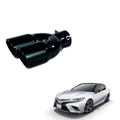 Подходит для: Toyota Camry 70-й серии, 2018-2022 - н.в. Насадка на глушитель, Овальная, Нержавеющая сталь,