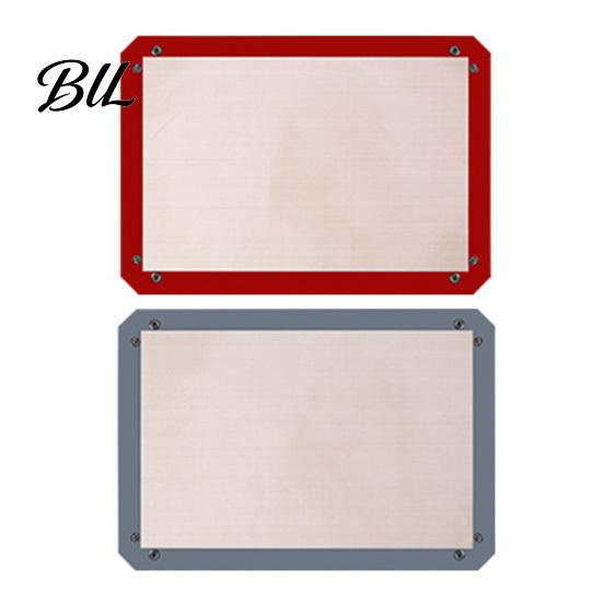 Easy Clean Kitchen Tool Transformable Snap?Up Silicone Baking Mat, Multi?Purpose Food Tray, Heat?Resistant Durable Fiberglass Liner Dough