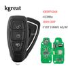 KGREAT KR5876268 Умный Пульт Автомобильный Ключ Для Ford Kuga Fiesta Focus Grand C-Max 2011+ 433МГц ID49 Бесключевой Доступ F1ET 15K601 AE/AF