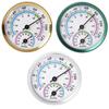 Indoor Outdoor Thermometer Hygrometer Gold 2 In 1 Temperature Humidity Gauge Analog Hygrometer for Indoor Office Home