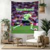 Haaland Custom Your Name Wall Decor Tapestry Art For Pet Memorial Birthdaywedding Party Backdrop Family Gift