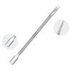 Double Sided Finger Dead Skin Push Stainless Steel Nail Cuticle Pusher High Quality Manicure