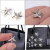 200/10 шт. металлические заклепки в форме звезд, кожаные поделки, заклепки для самостоятельного изготовления, шипы, рок-панк, украшения для сумок, заклепки, аксессуары для шитья одежды