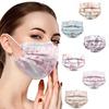50PCS Adult 3 Layer Disposable Face Mask Breathable Mouth Cover Mask Dust Proof Three-Layer Protective Filter Facemask
