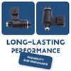 Motorcycle Fuel Injector One Hole 50CC MEV1-030 MEV1-030-A Spray Nozzle Motorbike Accessory