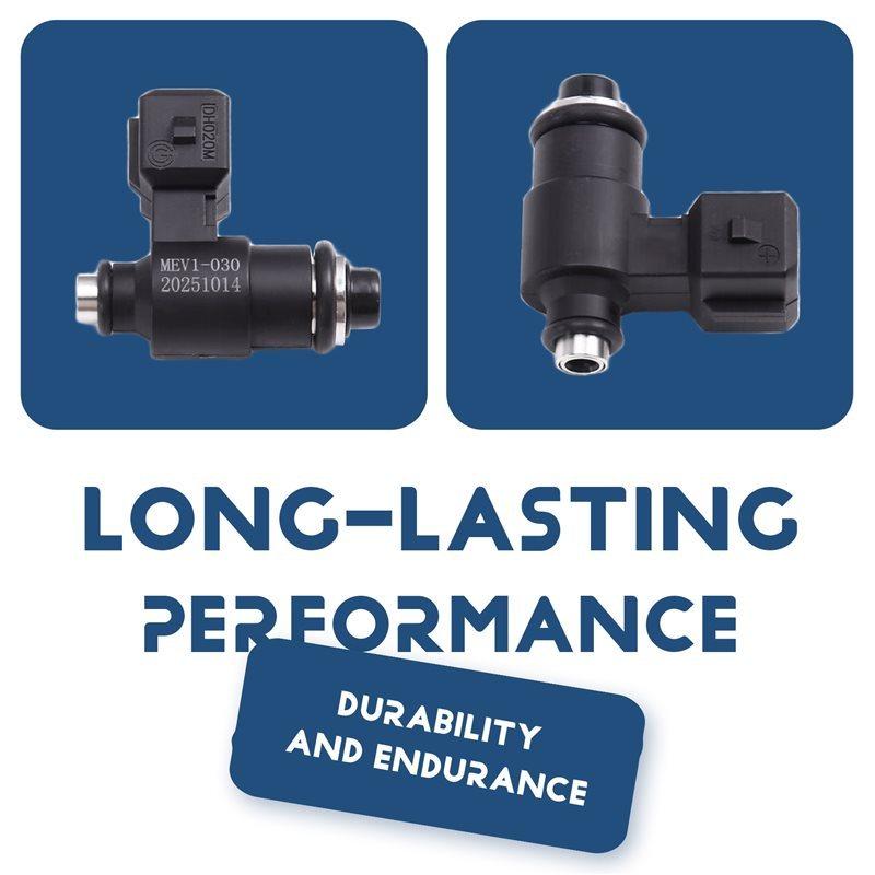 Motorcycle Fuel Injector One Hole 50CC MEV1-030 MEV1-030-A Spray Nozzle Motorbike Accessory