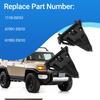 CULMKARI Комплект фиксаторов молдинга переднего крыла и верхней панели для Toyota FJ Cruiser 2007-2014 8 шт.