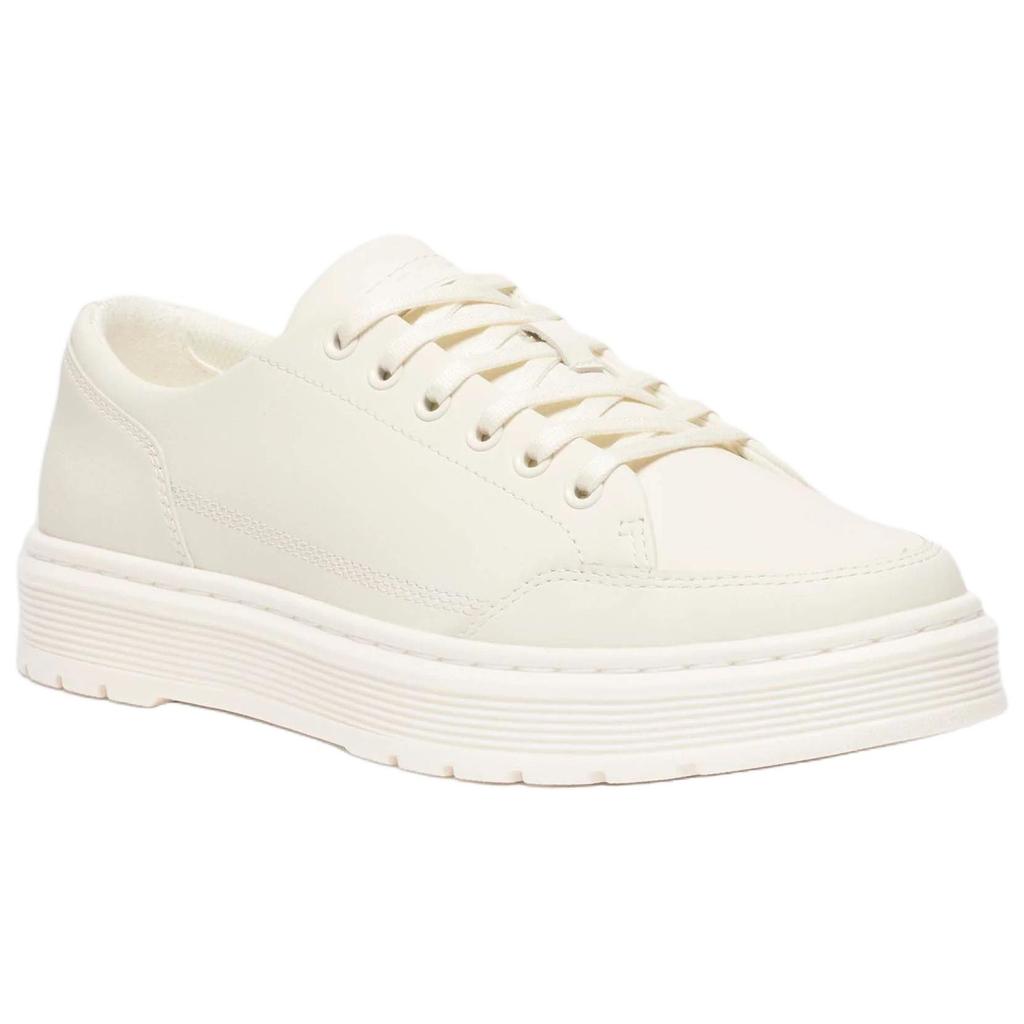 Dr. Martens Brookline Leather Fashion Casual Durable Low-Top Shoes Unisex Sneaker Off-White 41542100