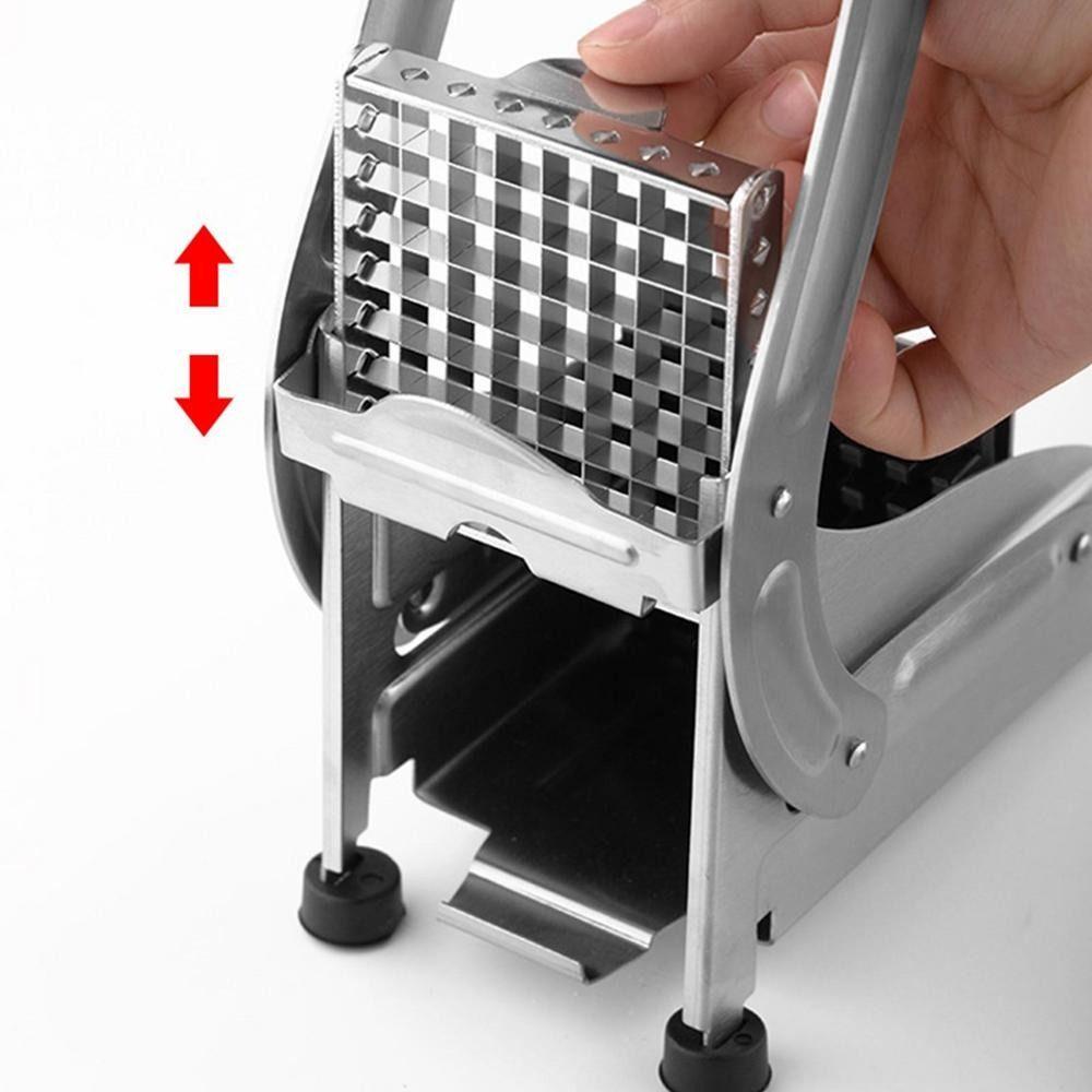 Manual Potato Fry Cutter 1/2inch Or 3/8inch French Fries Slicer New Manual Cutter Kitchen
