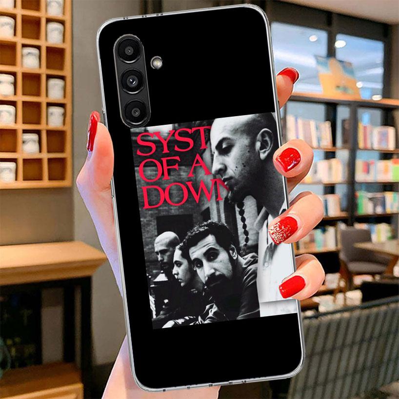 Чехол для телефона System Of A Down для Samsung Galaxy A17 A37 A57 A16 A26 A36 A56 A15 A25 A35 A55 A14 A24 A34 A54 A13 A23 A33 A53 Galax