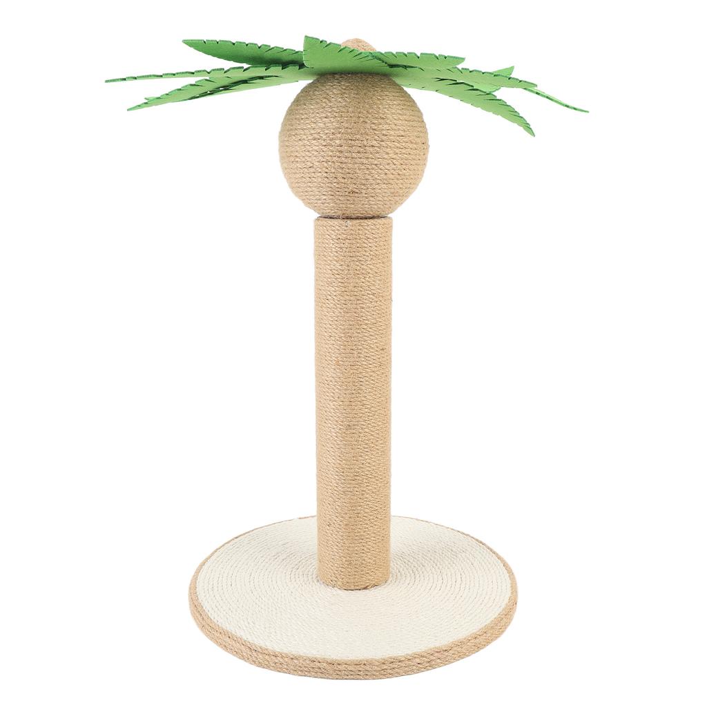 Cat Scratching Post Sisal Cute Look Space Saving Stable Structure Cat Tree Scratch Post for Home Ind