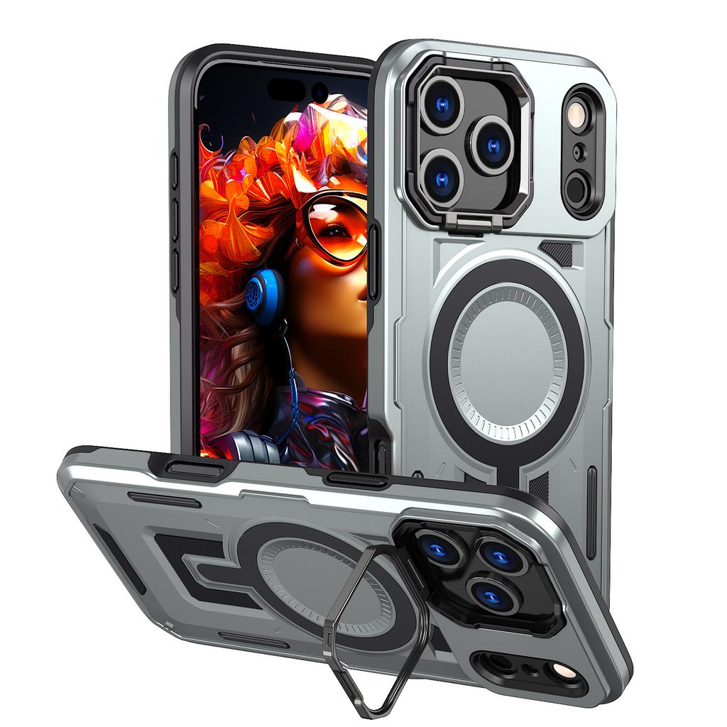 Чехол для мобильного телефона iPhone 11 Pro Max, с магнитной зарядкой, держатель для объектива Apple 11 Pro