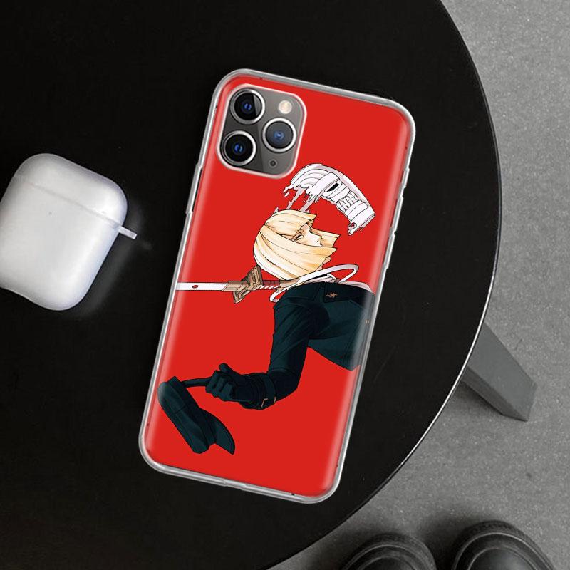 Bleach Shinji Hirako Phone Case Cover for iPhone 11 12 13 Mini 14 15 Plus 16 Pro Max 17 Air 7 8 + SE Art Customized Fundas 11 12