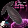 APP Дистанционное управление Анальный вибратор со спиральным узором Мужской массажер простаты Беспроводной Bluetooth Анальная пробка Дилдо Игрушки для взрослых для геев