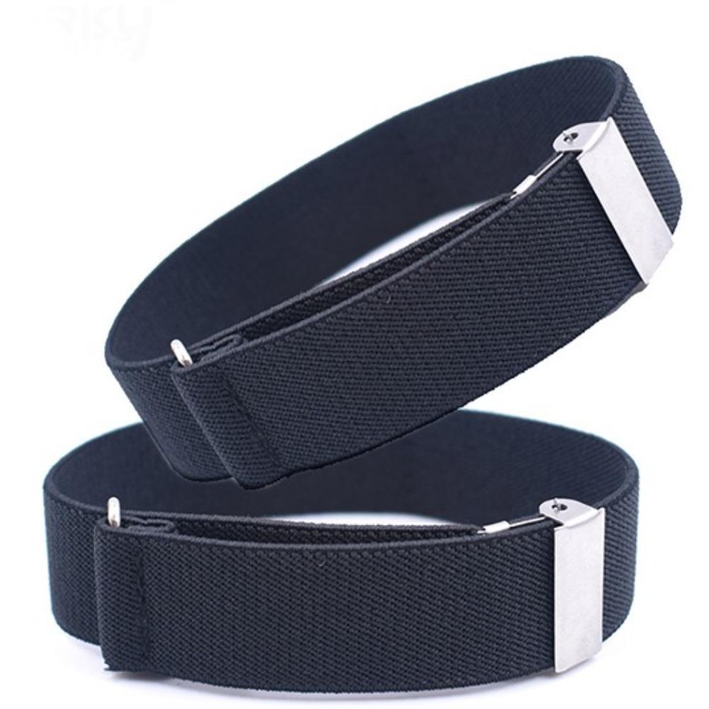 3Pairs Non-slip Shirt Armband Sleeve Adjustable Sleeve Garter Strap Elasticated Cuff Holder Men