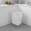 Foldable Trash Bag Stand Stable Portable Garbage Bag Rack Foldable Waste Sorting Frame Wide Opening Rustproof for Barbecue