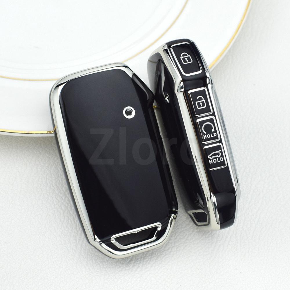 For Kia Ray 2023 Sportage 2022 K7 2020 K3 Cerato 2020 Cadenza 2020 Sorento 4 Soul Telluride TPU Car Remote Key Fob Case Cover