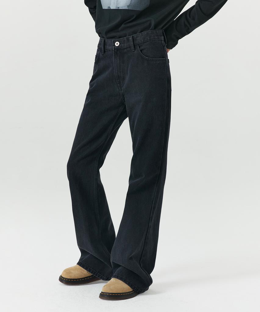Джинсы Leuba Relaxed Bootcut - Черные