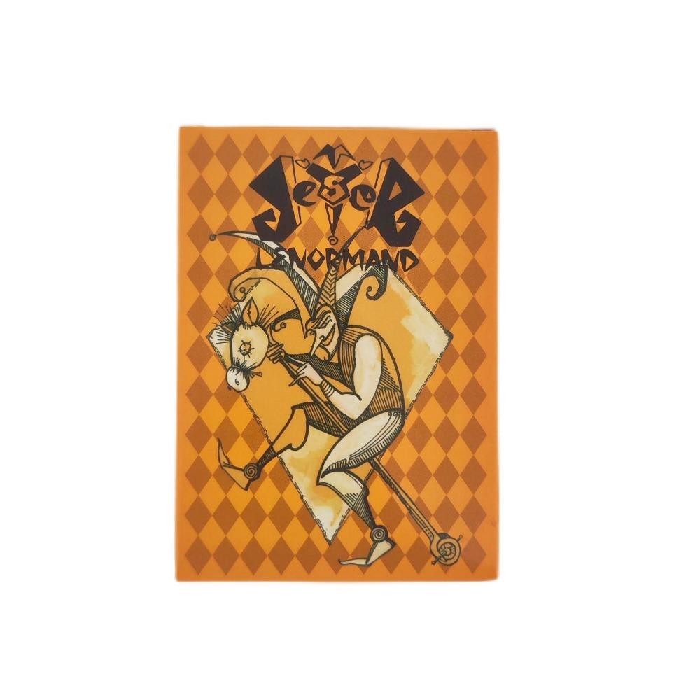 10,4 см X 7,3 см Шут Ленорман Оракул Карточная игра Таро с бумажным руководством и путеводителем для начинающих 36 шт. Карты Ленорман