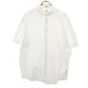 Mr.GENTLEMAN Made In Japan Short Sleeve Cotton Shirt L White Men's Used