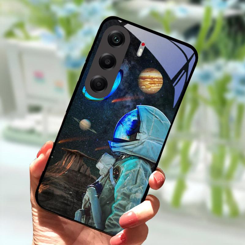 Чехол для телефона Tecno Camon40 40Pro 4G, модный, из закаленного стекла, противоударный, для Tecno Camon 40 Pro, чехол CM6 Funda