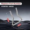Stainless Steel 10x Fuel Injector Connector Clip for Chevy Suburban 6.6L 2004