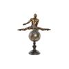 Decorative Figure DKD Home Decor Golden Resin Gymnast Modern (36x19x46cm)