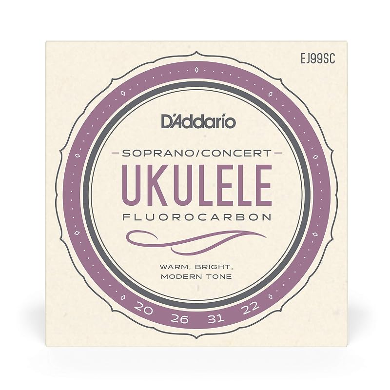 Струны для укулеле D'Addario Pro-Arté Carbon Concert/Soprano EJ99SC [Официальный продукт для внутреннего рынка]