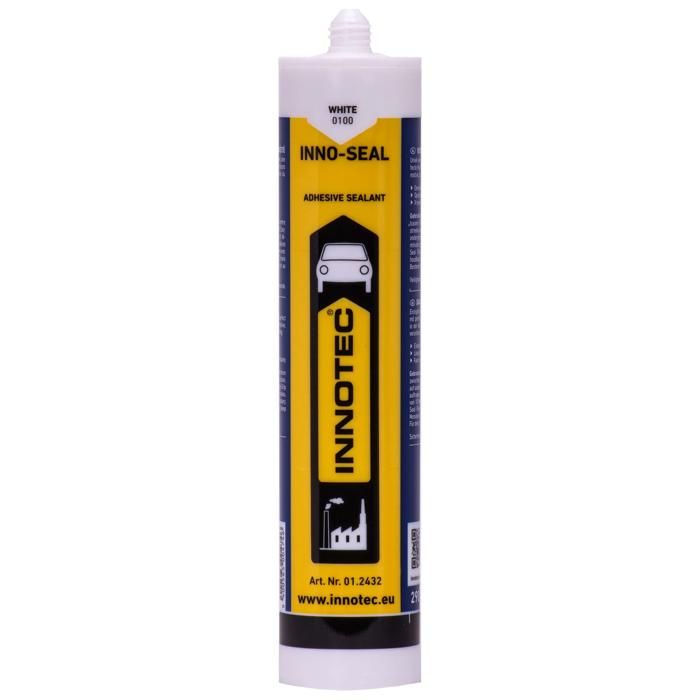 Mastic d'étanchéité blanc 290ml, mastic de jointure, mastic sanitaire blanc