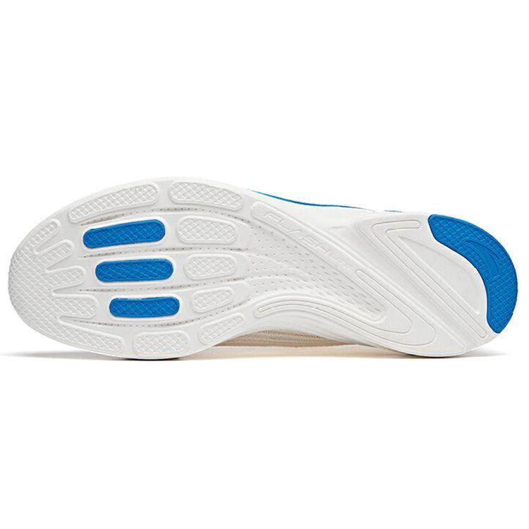 Anta Кроссовки Hydrogen Run 2 Running Series с нескользящей подошвой и износостойкостью для мужчин, коричневые, синие, 112025540-6