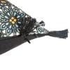Housse de coussin Rosace Pompons 40 x 40 cm Atmosphera
