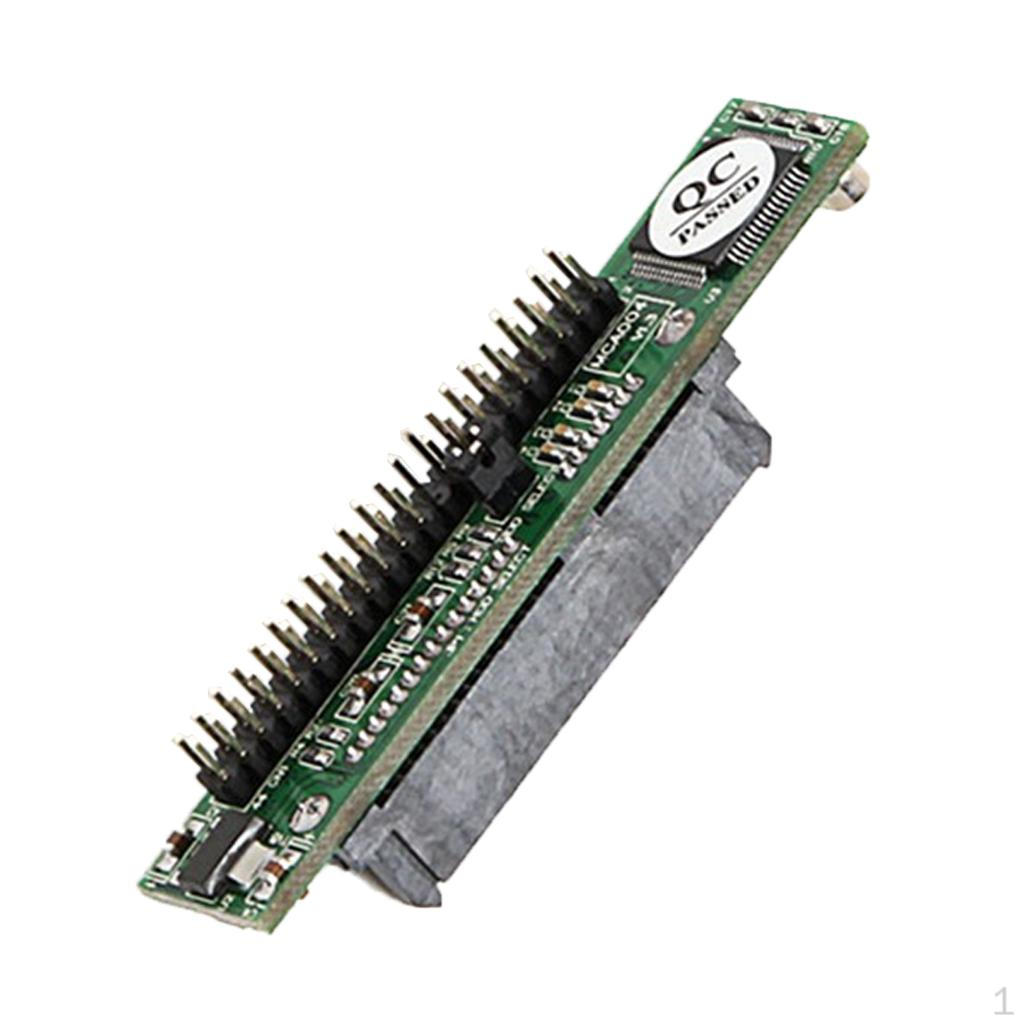 SATA To 44Pin 2.5'' IDE Male HDD Adapter Plug Converter Female 7+15P