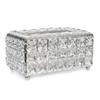Light Luxury Paper Towel Storage Box Shiny Cube Paper Dispenser  Living Room