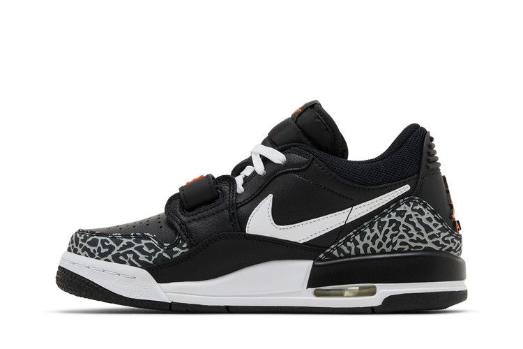 Jordan Legacy 312 Low Black White Safety Orange (GS)