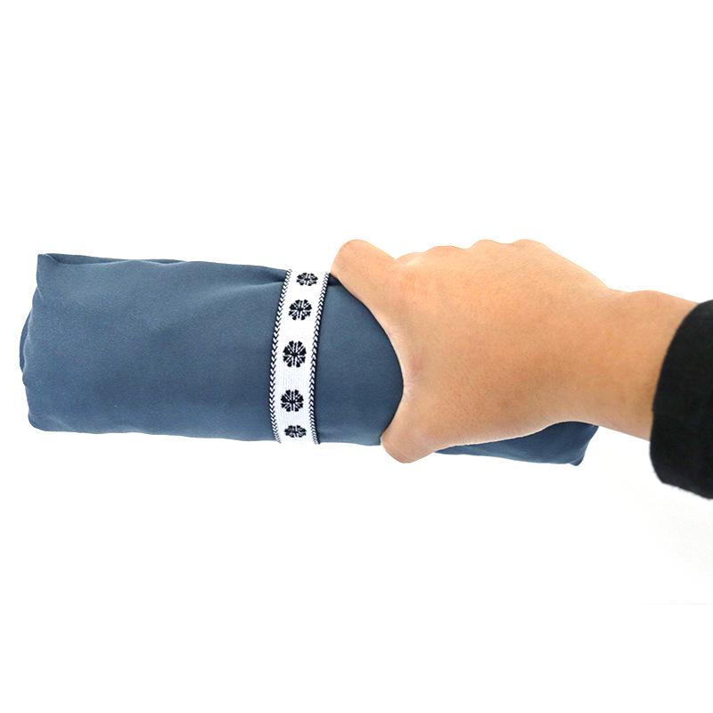 Пляжный халат из микрофибры быстросохнущий - Однотонный, Абсорбирующее пончо для переодевания