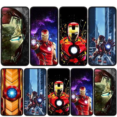 Чехол для iPhone 15 14 Xiaomi Redmi Note 13 12 11 Pro Max X 8 7 9 XR Samsung Galaxy S24 S23 A05 OPPO A15 Huawei Marvel Iron Man Ironman Phone Case