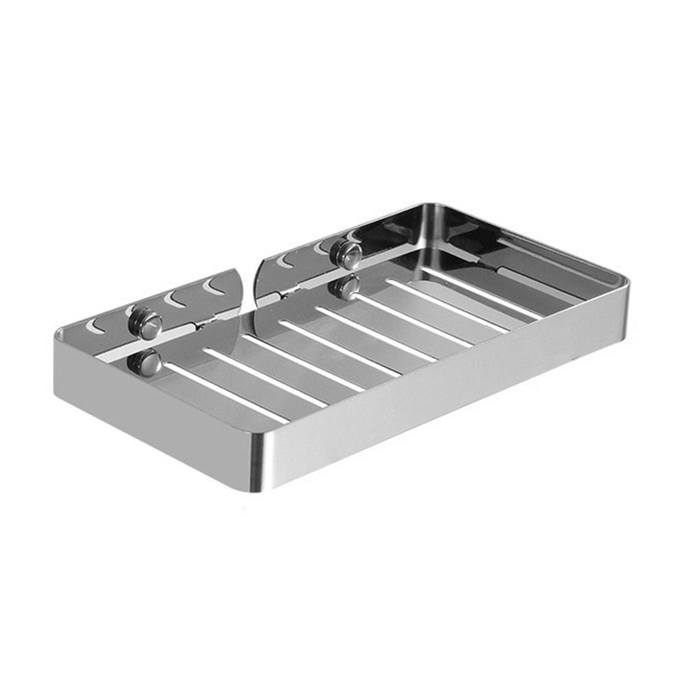 304 Stainless Steel Heavy Duty Soap Tray Single Layer Shower Soap Saver  Bathroom Accessories