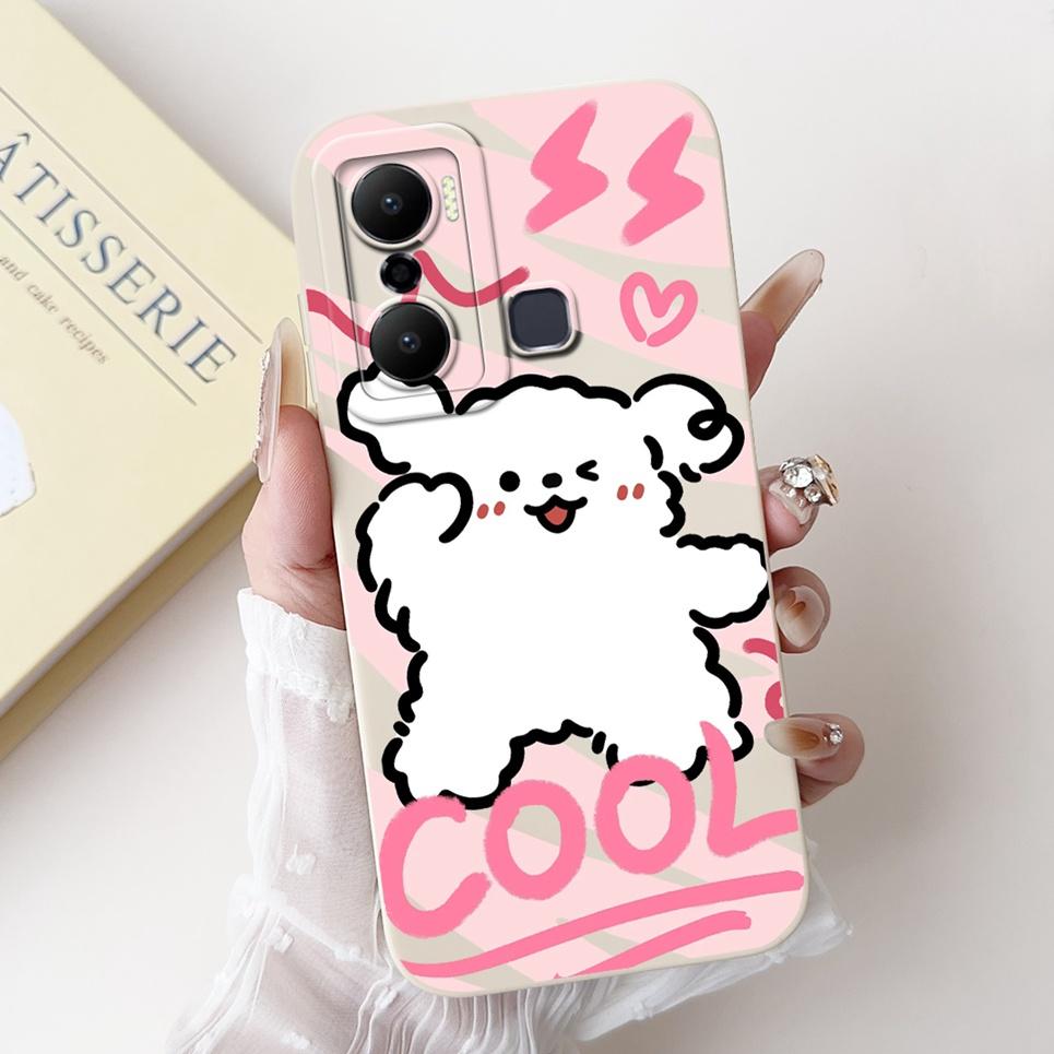 Soft Silicone Back Cover For Infinix Hot 20i 20s Hot20 5G 4G Hot 20 play Capa Bumper Cartoon Panda Astronaut Cute Case Coque