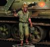 Paracel Miniatures Current North Vietnam Tank Soldier Do Carrying a DShK Machine Gun Resin Unpainted Kit NVA3526 1/35 (NVA) (1 Piece) (People)