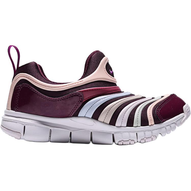 Nike Dynamo Free Low top Casual Shoes Red Children Aged 3 7 Years Old 343738-639