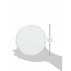 Noda Horo Round Storage Lid with Round Seal, 14cm, White, Approx. 15.6x15.6x0.9cm