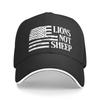 Be The Lion Not The Sheep Baseball Cap Adjustable Size for Running Workouts and Outdoor